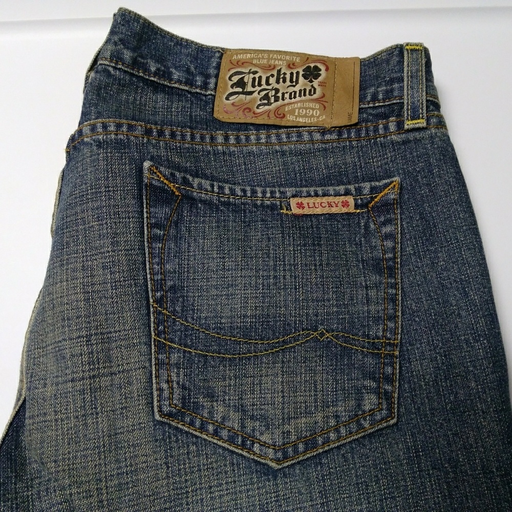 Lucky Brand Jeans Boot Cut Size 14, 36 x 31